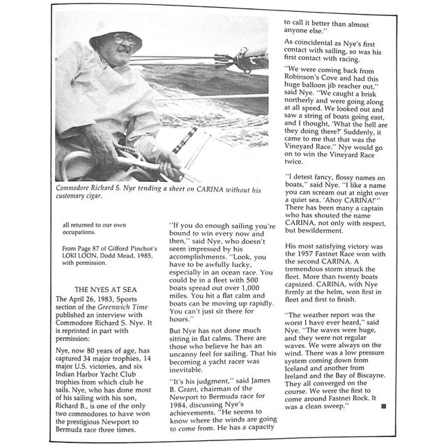 A Century of Sailing 1889-1989: The First One Hundred Years of the Indian Harbor Yacht Club For Sale - Image 11 of 12