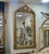 This French style gold floor mirror is an elegant statement piece that highlights exceptional craftsmanship and classic...