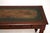 Brown Antique William IV Writing Table with Leather Top, 1840 For Sale - Image 8 of 10