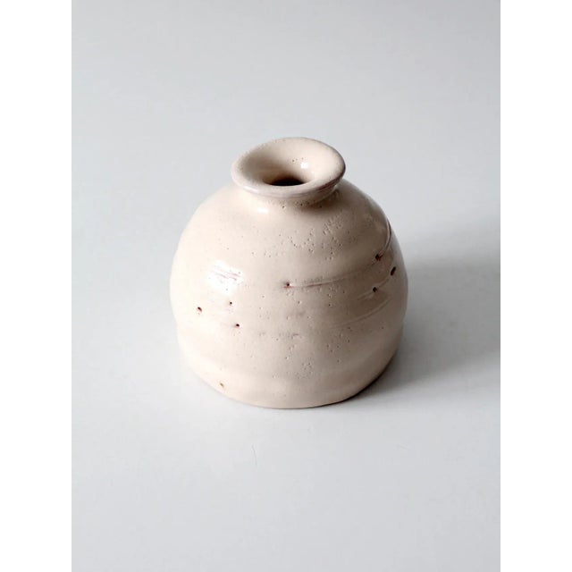 Late 20th Century Vintage Studio Pottery Vase For Sale - Image 5 of 9