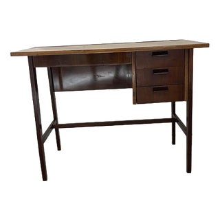 Vintage Writing Desk in Wood, 1950s For Sale