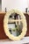 Mid-Century Modern Large Handcrafted Daisy Flower Wall Mirror For Sale - Image 3 of 4