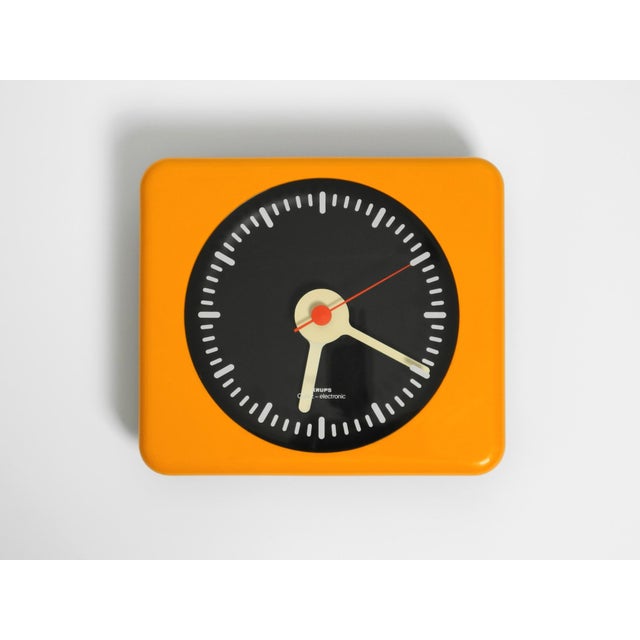 Space Age Wall Clock from Krups, 1970s For Sale - Image 9 of 9