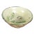 Vintage Clay Pottery Bird Bowl in the Style of Byzantine Half Glazed Ceramics For Sale