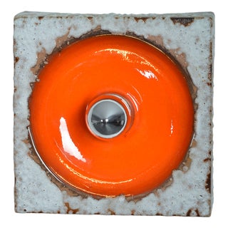 Space Age Dumler Ceramic Wall Lamp For Sale