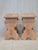 Antique Early 20th Century Swiss Rustic White Oak Alpine Style Stools For Sale In Denver - Image 6 of 13
