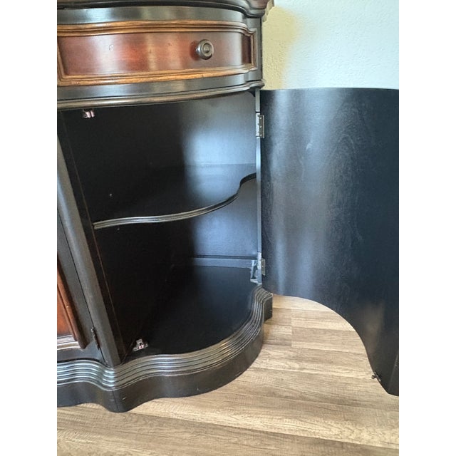 Chestnut Hooker Furniture Preston Ridge Credenza in Black Cherry For Sale - Image 8 of 11