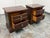 Design Plus Gallery presents a pair of Traditional Nightstands. This matching pair showcases a classic two drawer design...