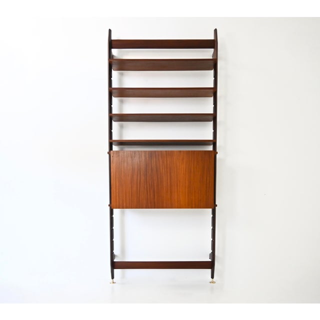 Mid-Century Modern Italian Wall Unit, 1960s For Sale - Image 3 of 10