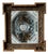 Jugendstil Bohemian Wedding Keepsake Frame in Gilded Wood and Glass, 1912 For Sale