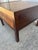Mid-Century Burl Wood Nightstand by Century Furniture With Brass Pulls For Sale - Image 9 of 12