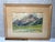 Fritz Wucherer Swiss Alps Watercolor Painting, Framed Cabin Landscape, 1941 For Sale - Image 10 of 10