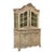 Antique Liegeoise Regence Stripped Oak Bookcase ~ Display Cabinet For Sale