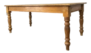 19th Century English Pine Table