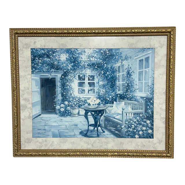 Marc Lamers Courtyard Garden Print, Framed For Sale
