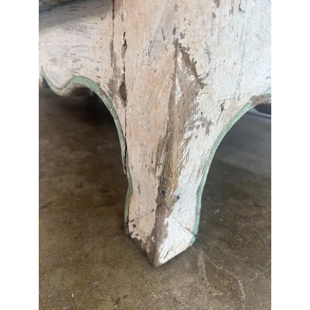 19th C. French Painted Armoire For Sale - Image 12 of 12