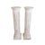 This elegant pair of Neoclassical fluted columns features a beautifully softened whitewashed finish, lending architectural...