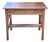 Vintage Mission Oak Arts & Crafts Writing Desk With Stretcher Shelf For Sale