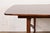 Broyhill Brasilia Style Mid-Century Modern Boat Shaped Walnut Extension Dining Table, Newly Refinished For Sale - Image 10 of 13