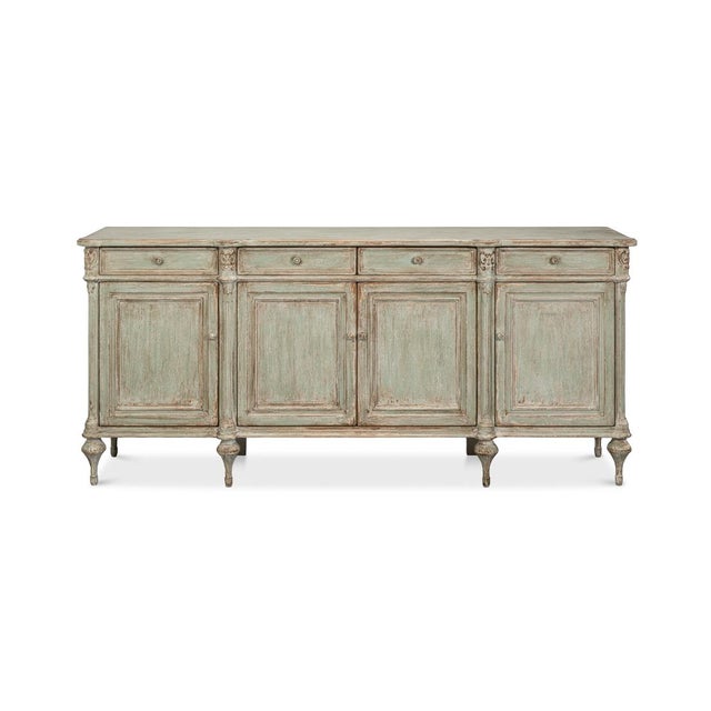The painted sideboard brings refined countryside elegance to classic interiors through its soft-painted and distressed...