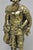 Vintage Scandanavian Viking Soldier Figure Solid Brass Fireplace Tool Set For Sale In Philadelphia - Image 6 of 17
