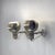 Space Age Chrome Eyeball Wall Lamps, 1970s, Set of 2 For Sale - Image 4 of 14