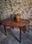 Rustic Antique French Walnut Drop-Leaf Dining Table, 1900s For Sale - Image 3 of 18