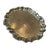 Metal Vintage Leonard Silver Plate Footed Serving Tray With Ornate Floral Engraving For Sale - Image 7 of 12