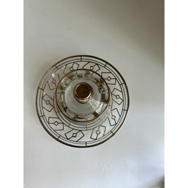 Vintage Sterling and Glass Condiment Set-4 Pieces For Sale - Image 4 of 7