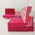 Mah Jong Red Four-Seater Modular Sofa by Missoni, H. Hopfer for Roche Bobois, 1990s, Set of 4 For Sale - Image 14 of 18