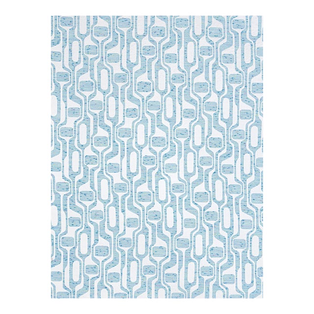 Sample - The House of Scalamandré Telly Fabric, Blue Skies For Sale