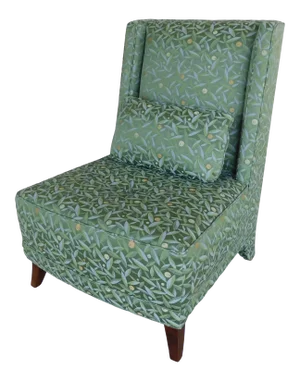 Baker Regency Style Slipper Chair