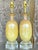 Hollywood Regency Vintage Regency Art Glass Lamps After Murano - a Pair For Sale - Image 3 of 12