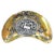 Gold Set of Piero Fornasetti Medaglioni Gilt Porcelain Crescent Catchall Plates, 1960s For Sale - Image 8 of 10