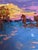 Oil Painting in the Evening in the Cold Oksana Ivanyuk For Sale - Image 9 of 12