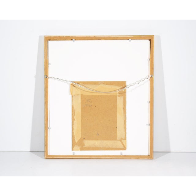 1966 Abstract Ink Drawing by William Itter For Sale In Indianapolis - Image 6 of 7