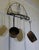 Metal Blacksmith Half Round Iron Folding Kitchen Utensil Hanger, 1960s For Sale - Image 7 of 9