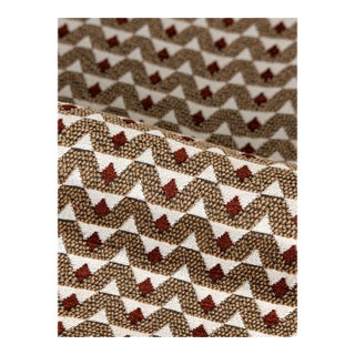 The House of Scalamandré Crizia Fabric, Canyon For Sale