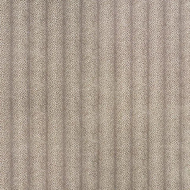 Schumacher Nakuru Linen Velvet Fabric in Thistle For Sale