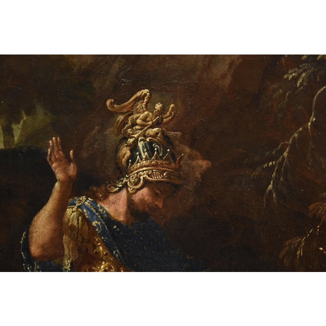 Francesco Fontebasso, Alexander the Great, 1760, Oil on Canvas For Sale - Image 11 of 16