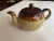 Vintage brown and taupe colors ceramic teapot 9"L X 5"H X 5"W , Excellent condition.