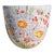 Vintage Ceramic Botanical Flower Planter Made in Italy For Sale