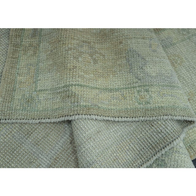 Turkish Oushak Rug 5' x 7' #19423 For Sale In Houston - Image 6 of 8