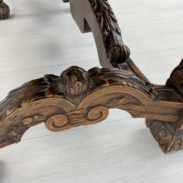 Beige 19c Antique French Bench For Sale - Image 8 of 13