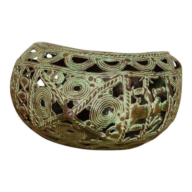 Bamum Tribe Ceremonial Copper Currency For Sale