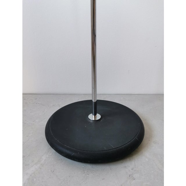 Mid-Century German Chrome and Black Floor Lamp from Hustadt Leuchten, 1960s For Sale - Image 10 of 12