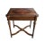 19th-Century French Louis XVI-Style Marquetry Game Table With Brass Ormolu Trim For Sale - Image 11 of 12
