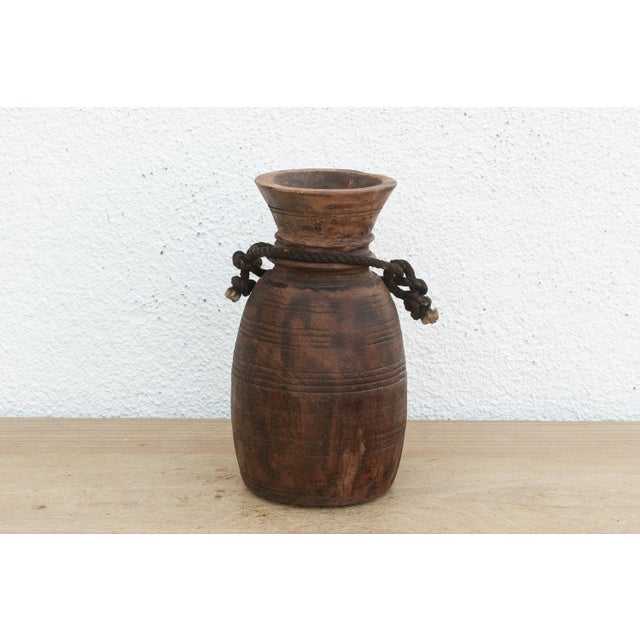 19th Century Hand-Turned Vintage Kitchen Vessel For Sale - Image 5 of 7