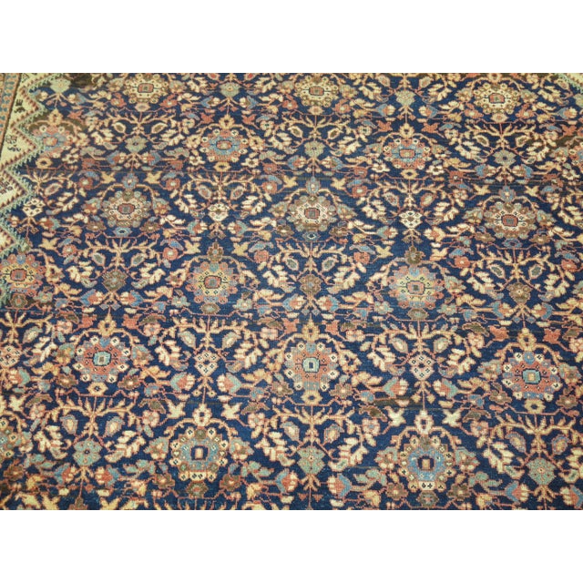 Zabihi Collection Antique Persian Mahal Rug - 10'2" x 14' For Sale In New York - Image 6 of 12