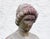 Traditional Vintage Cast Iron Garden Statue of a Lady For Sale - Image 3 of 12
